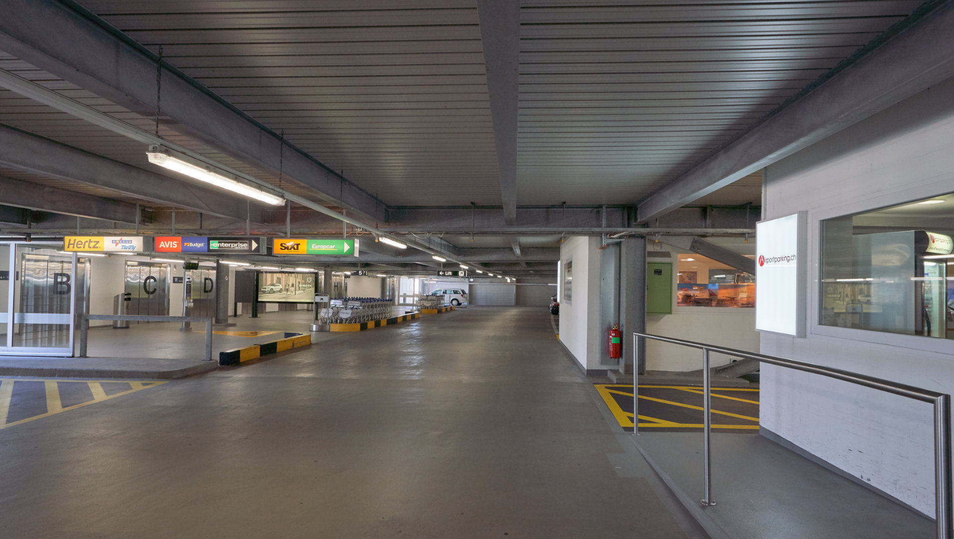 Airport Parking Parkhaus 3 8060 Zürich-flughafen Schweiz www.airportparking.ch